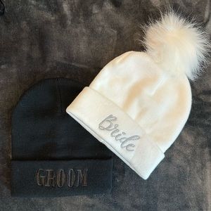Bride & Groom beanies